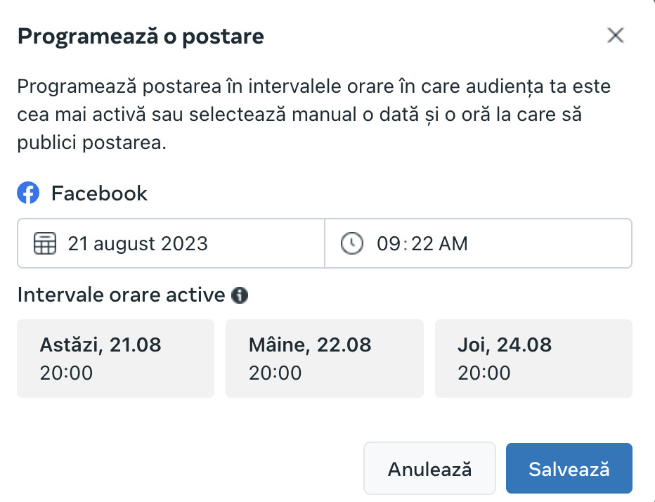 Care este cea mai bună oră să postezi